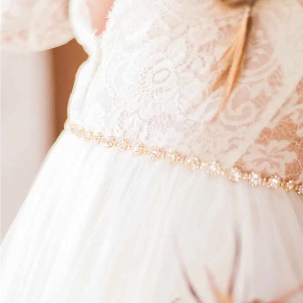 Elegant Rose Gold Belt
